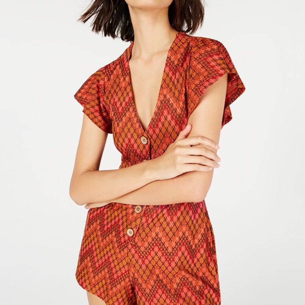 Free People Phoenix Playsuit Romper